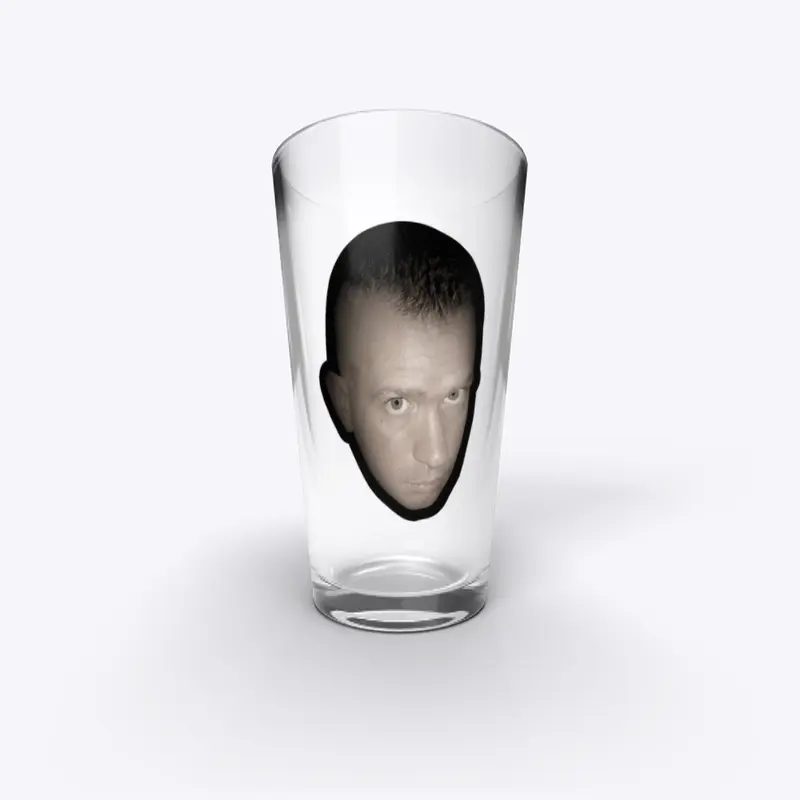 Pint Glass (Filip Maesen Head)